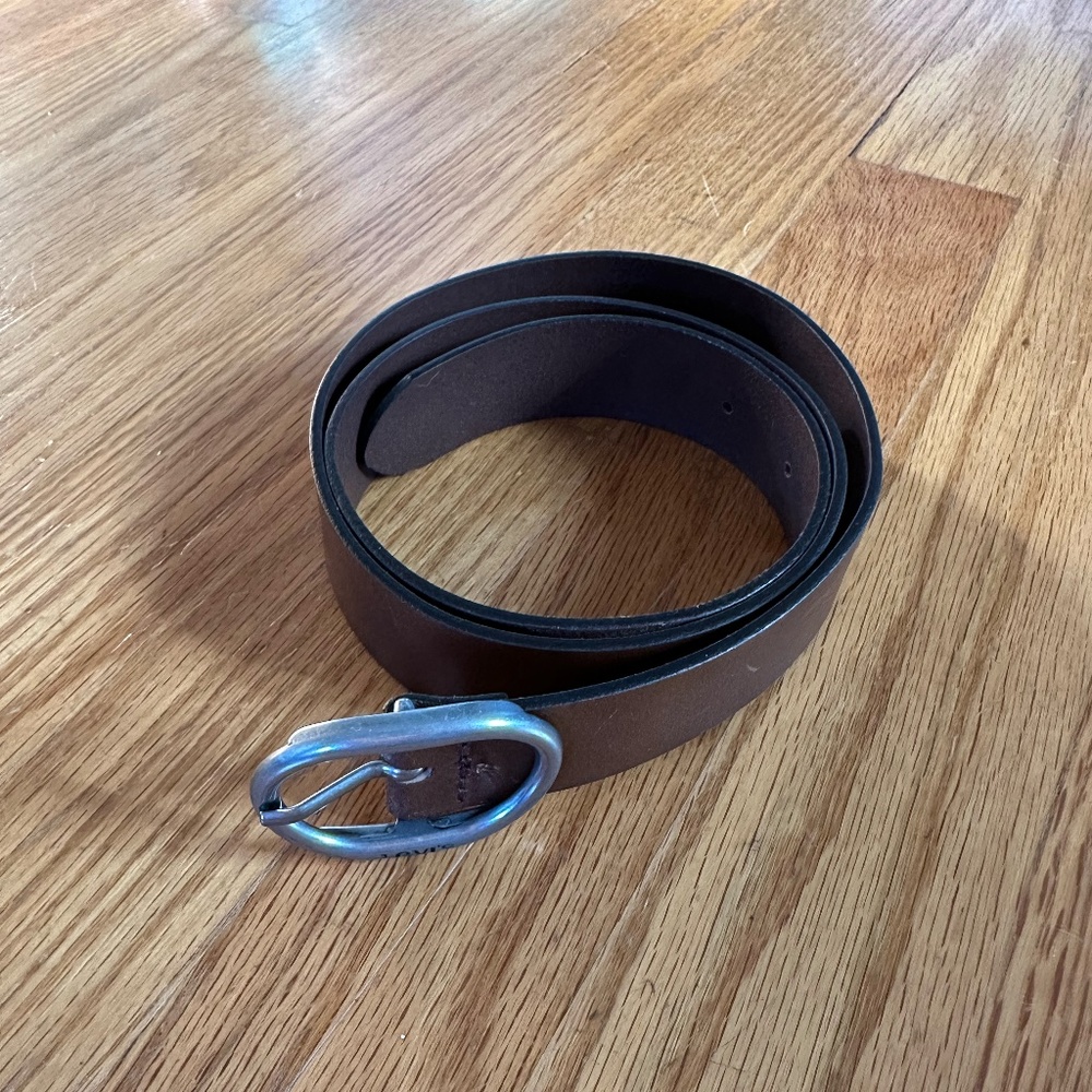 Brown Leather Levi's Belt